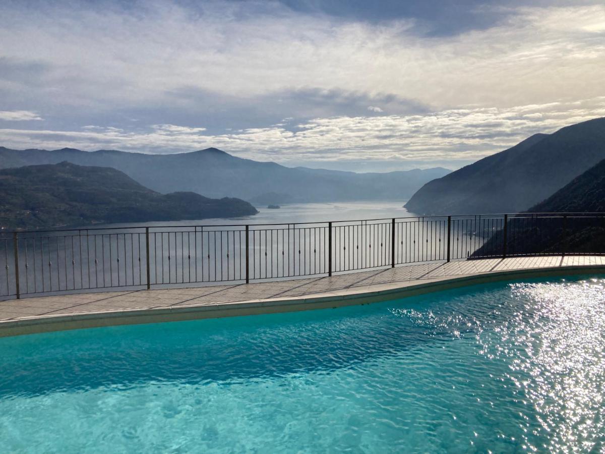 Appartamento Grande Terrazza Vista Lago Parzanica Екстер'єр фото