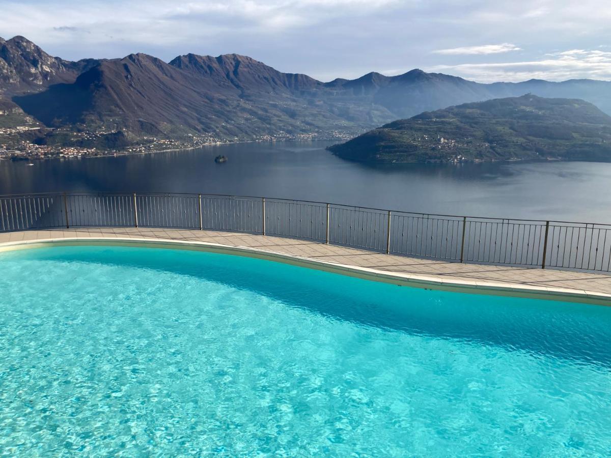 Appartamento Grande Terrazza Vista Lago Parzanica Екстер'єр фото